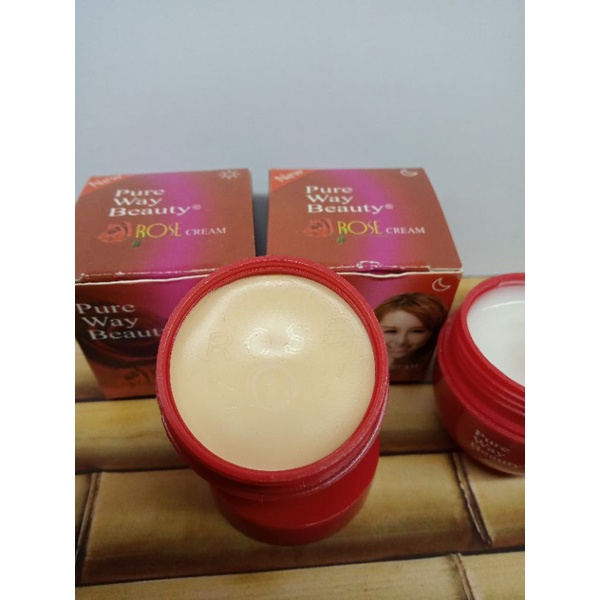 PAKET CREAM ROSE PURE WAY BEAUTY 4in1 BPOM