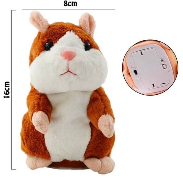 Boneka Hamster Bicara / Talking Hamster Import