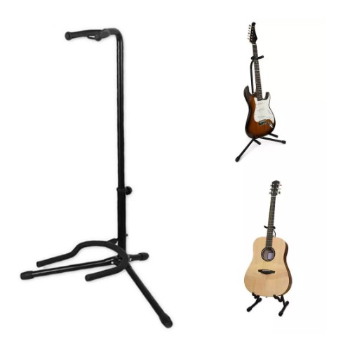 Stand Stan Dudukan Tempat  Gitar Guitar Lipat  Berdiri Long Neck - HK00433