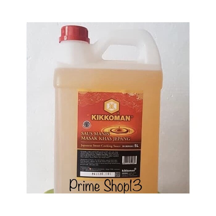 

Spesial - Kikkoman Sweet Seasoning Sauce - Mirin Halal Multipurpose 5L