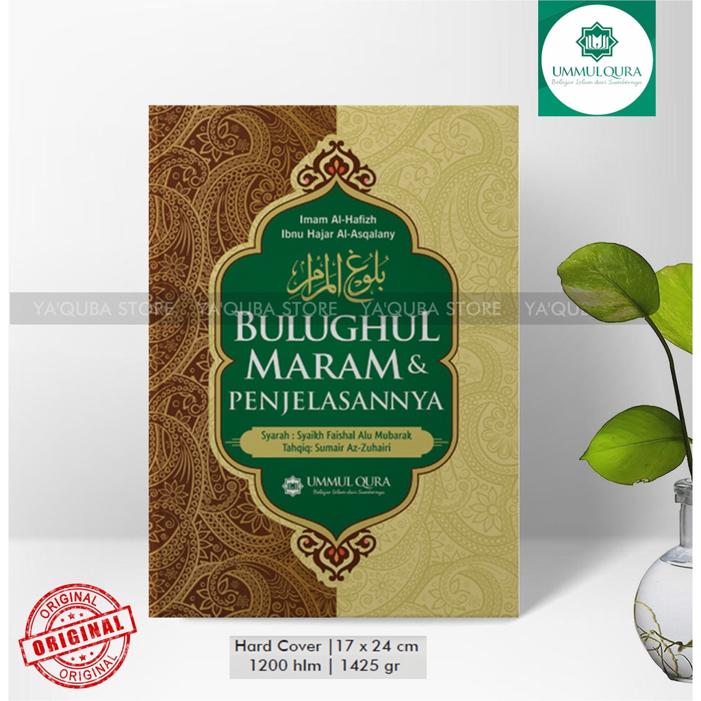 [ UMMUL QURA ] BUKU TERJEMAHAN BULUGHJUL MARAM IMAM HAJAR AL-ASHQALANI