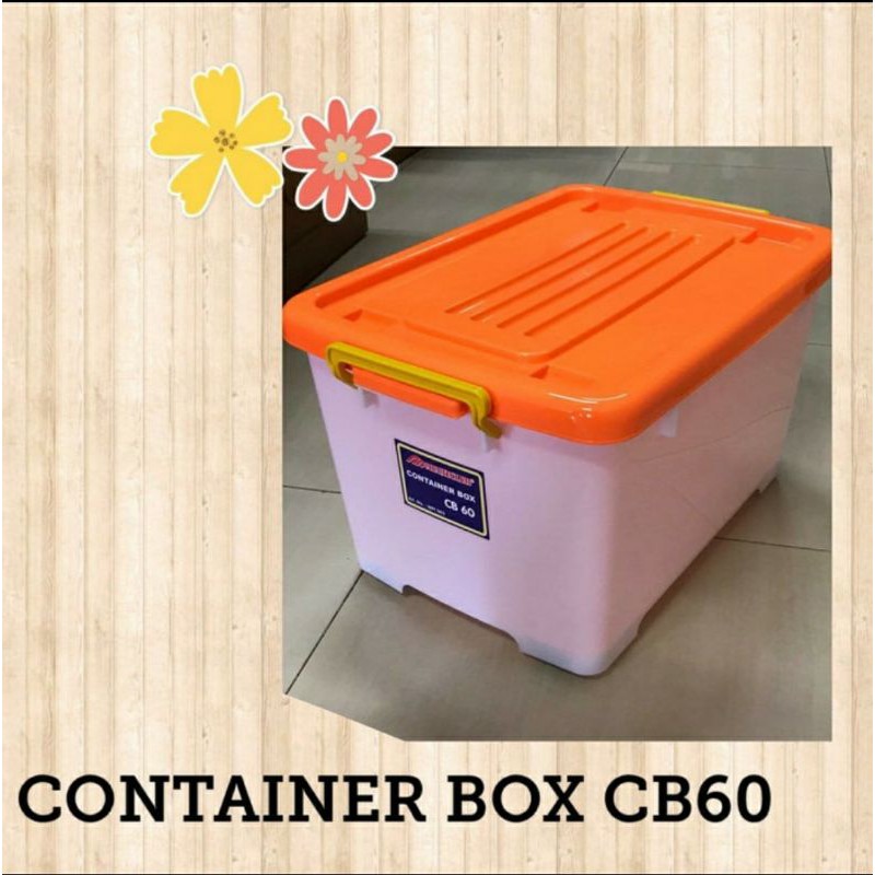 Box Container CB 60 Liter Multi Club Sekelas Shinpo Stack Wagon Ezy Multiclub Kontainer Real CB 70