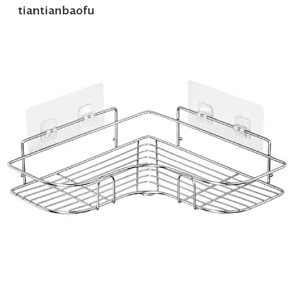 (Tianbaofu) Rak Kait Gantung Bawah Rak Dinding Dengan Perekat