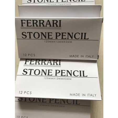 

PTM kapur besi Ferrari Putih Plate Stone pencil pencil tulis besi