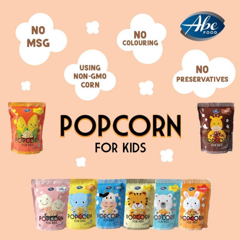 Snack Popcorn Abefood Untuk Anak