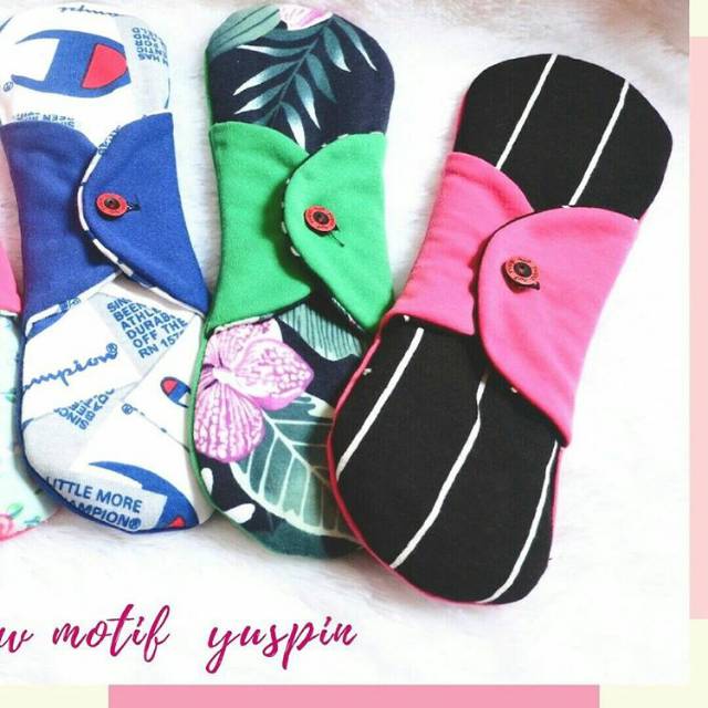 YUSPIN PEMBALUT KAIN SEHAT/PEMBALUT SUPER NIGHT USE 35,cm