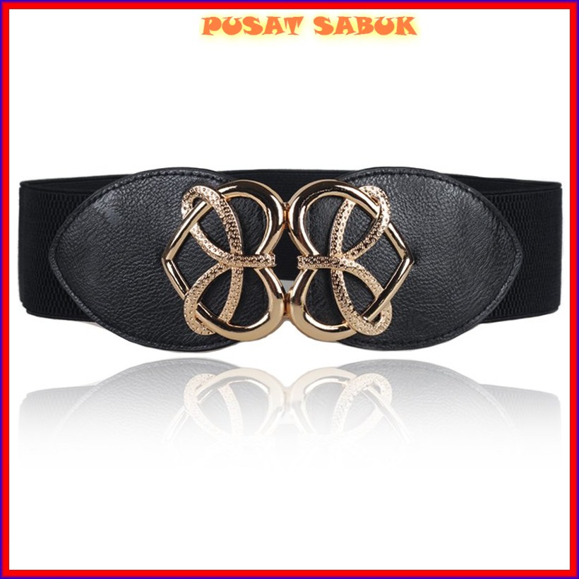 Belt Gesper Cewek Ikat Pinggang Wanita Fashion Obi Sabuk Korea Karet Oby Grosir Murah ibu Kekinian