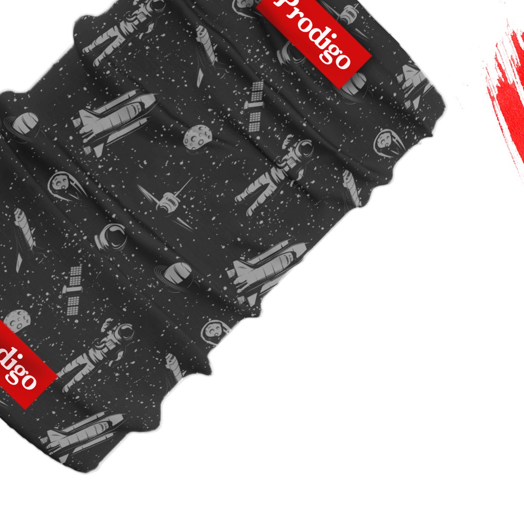 Prodigo * Masker Bandana 2 FullPrint Pengendara Motor Multifungsi tanpa jahitan | Slayer | Premium