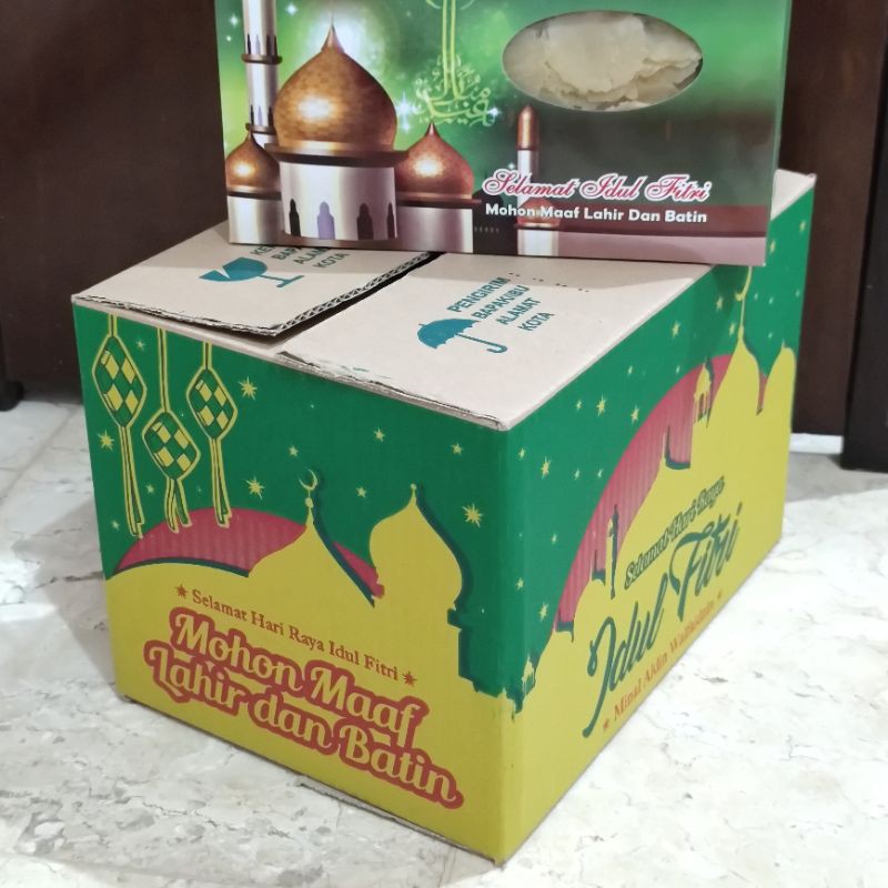

Kardus Mini Idul Fitri Dus Box Parcel Hari Raya Lebaran