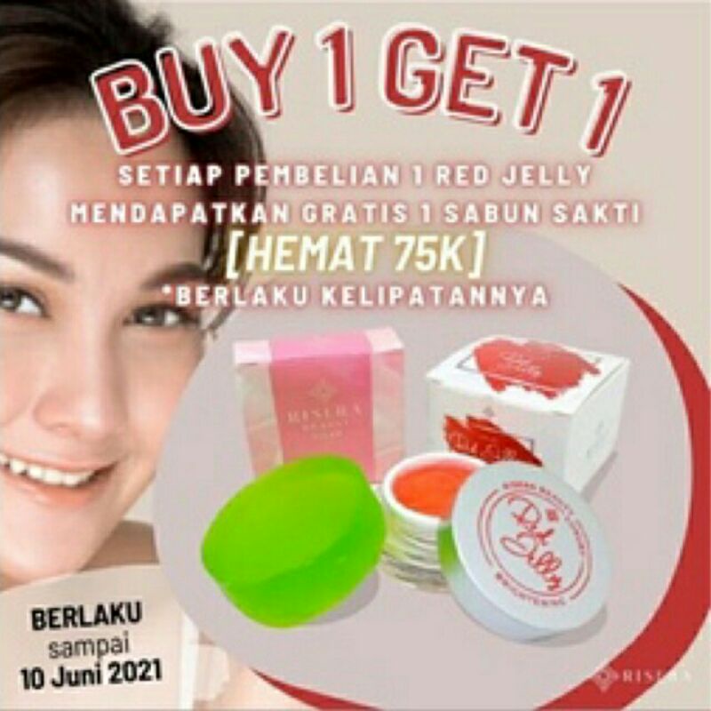 PROMO Setiap Pembelian RISERA Luxury Red Jelly free Risera Miracle Soap