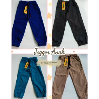 Celana Joger Anak Bahan Denim Ukuran S M L Shopee Indonesia Celana Joger Anak Bahan Denim Ukuran S M L Shopee Indonesia