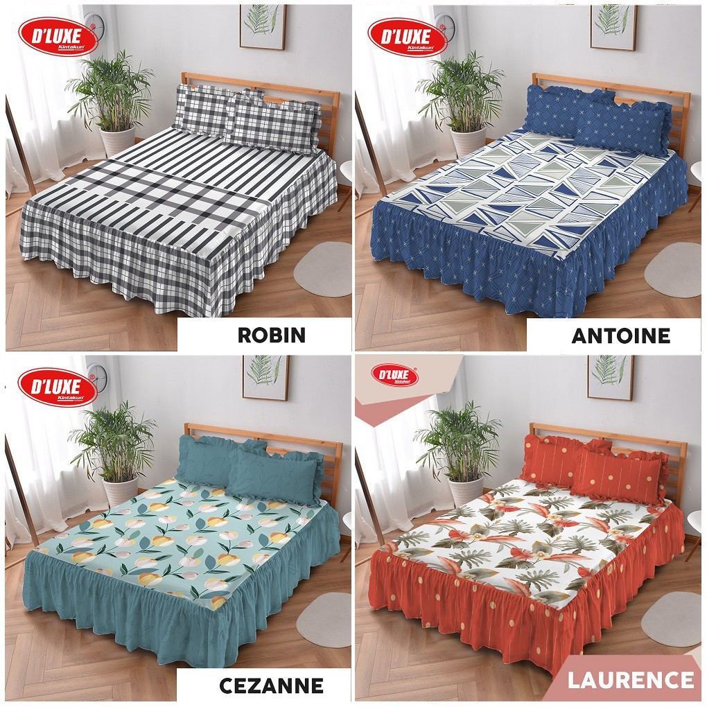 Kintakun Sprei D'Luxe Rumbai Eksklusif Uk. 180x200