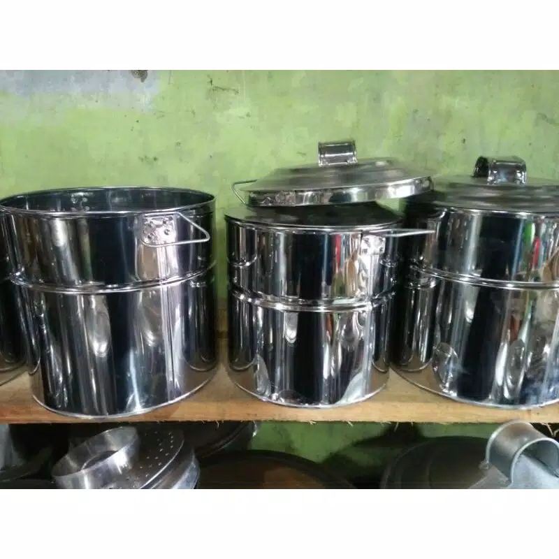 Dandang/langseng stainless ukuran 26cm langseng cilok