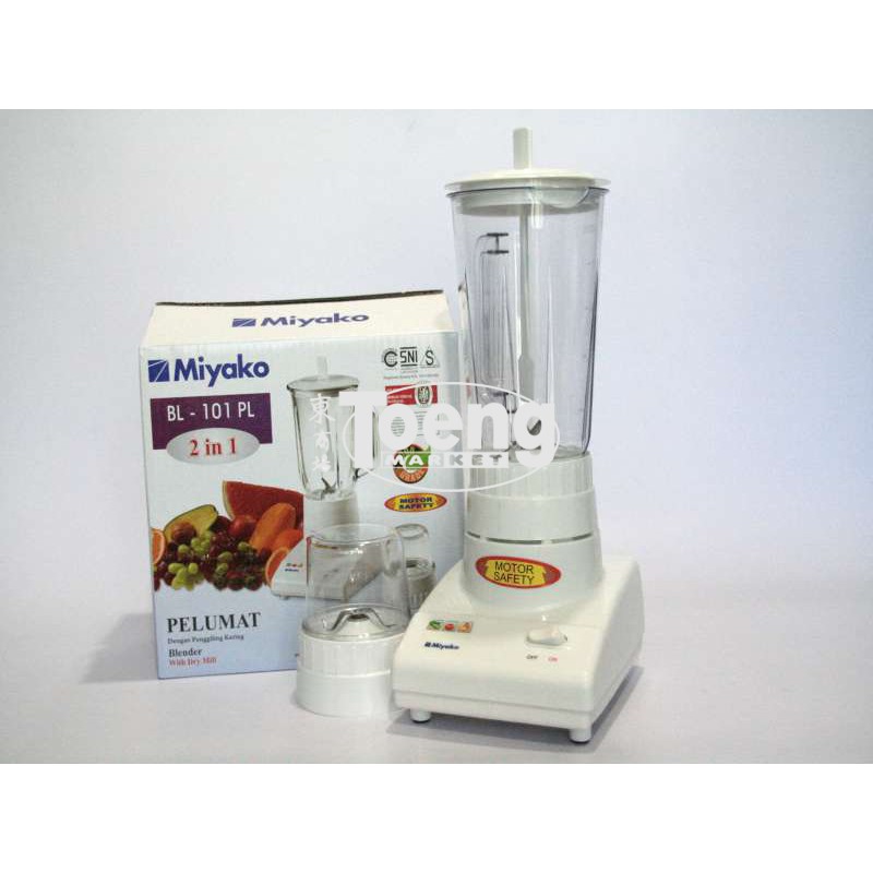 BLENDER GELAS PLASTIK BL-101PL MIYAKO