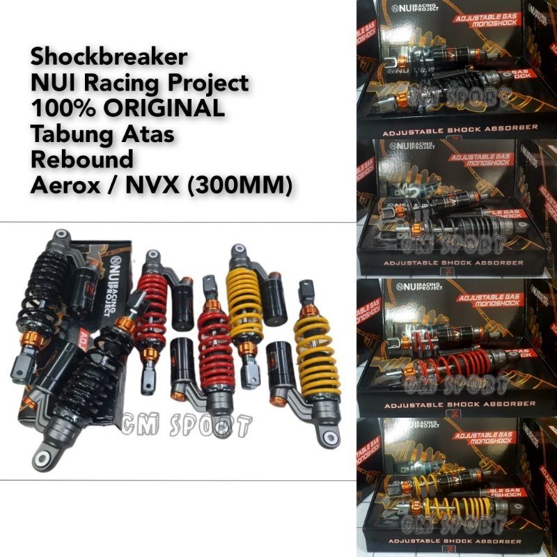 Shock Shockbreaker Nui Gp Series Aerox Shock Copy Ktc Extreme Clik Rebound