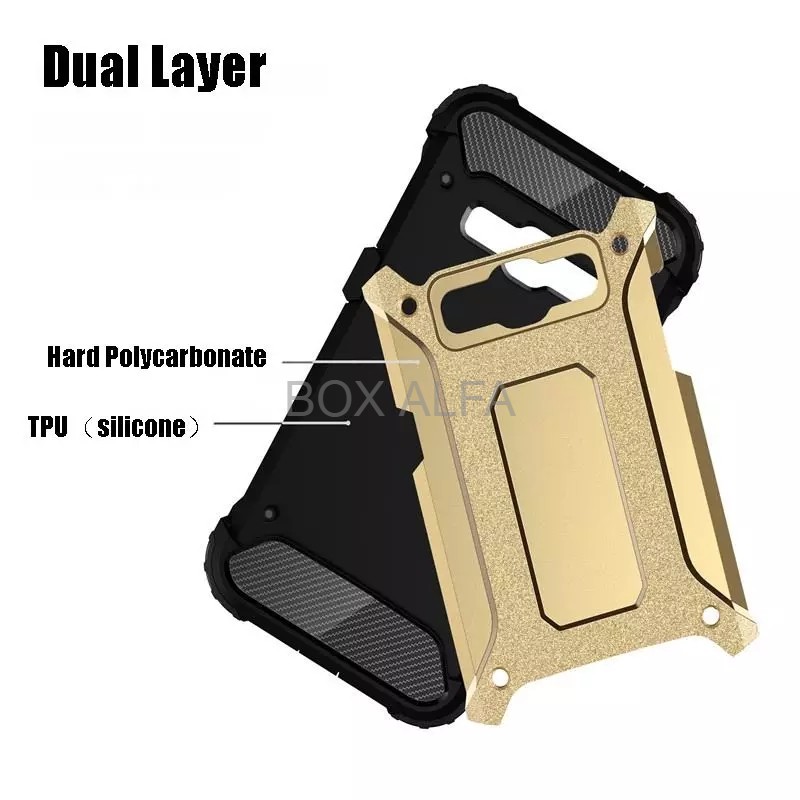 Case Samsung J7 2015 Hardcase Softcase Spigen Hybrid Dual Slim Armor