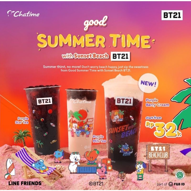 Botol Chatime BT21