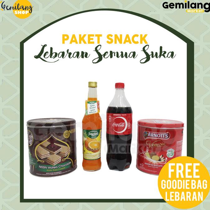 

Premium Product!!! Paket Snack Lebaran / Parcel Lebaran / Hampers Lebaran Semua Suka - Paling Dicari