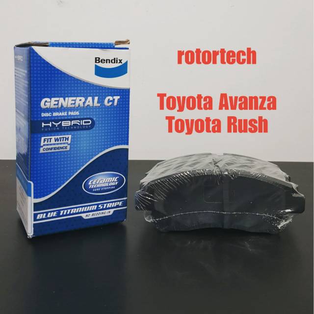 Brake Pad Kampas Rem Depan BENDIX Toyota Avanza dan Rush