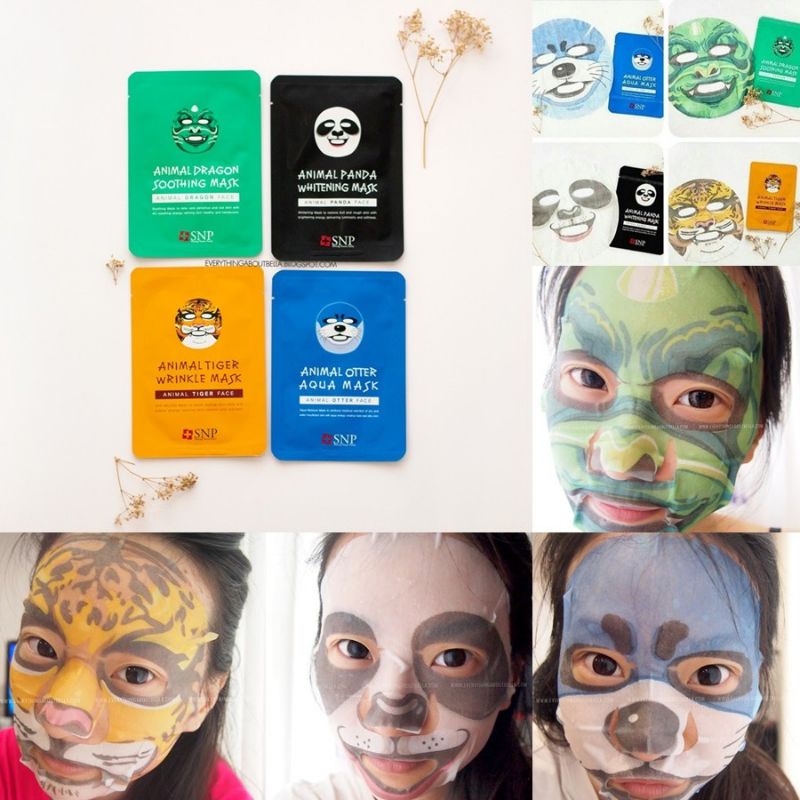 SNP ANIMAL SHEET MASK