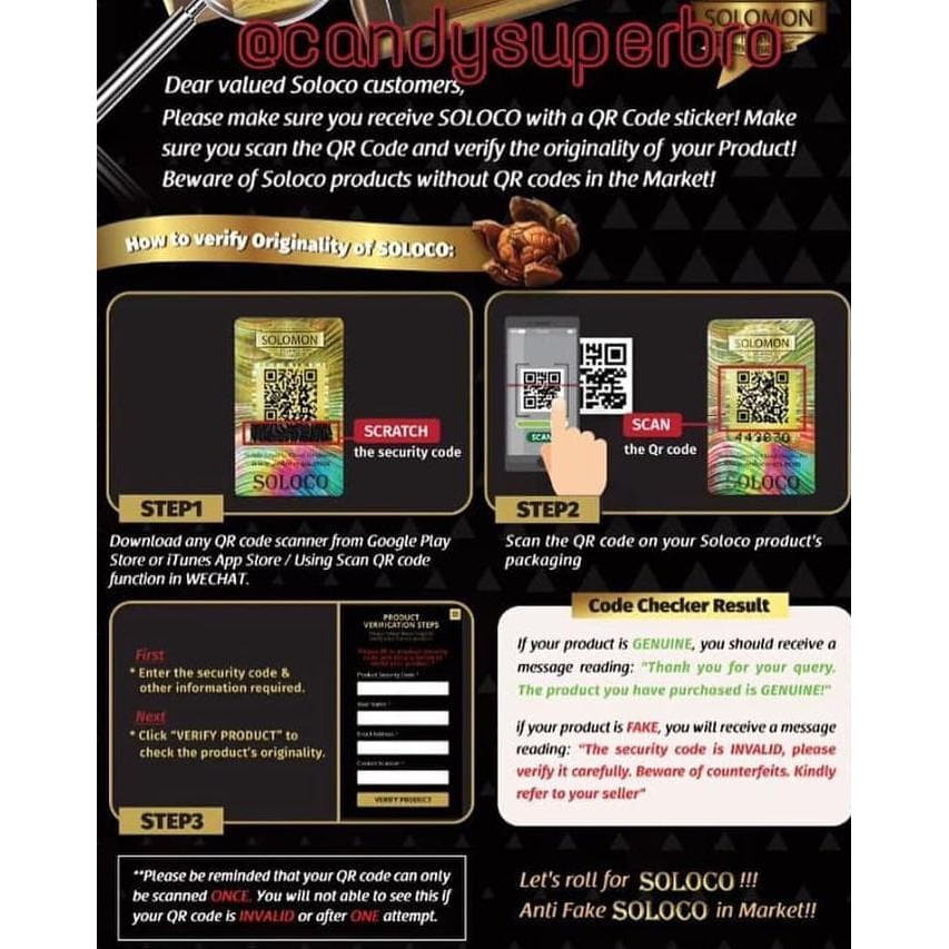 Produk HOT Promo|Best Seller Soloco, 1Box Australia-Au Original, Obat Herbal Kuat