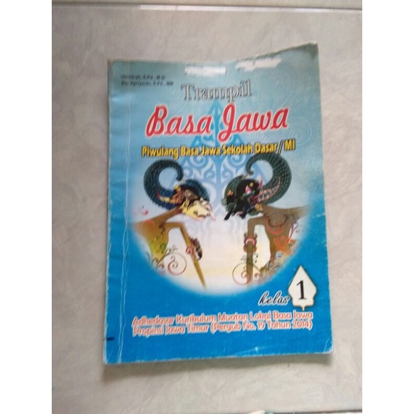 Buku Trampil BASA JAWA untuk SD / MI kelas 1 penerbit PUSTAKA CENDEKIA