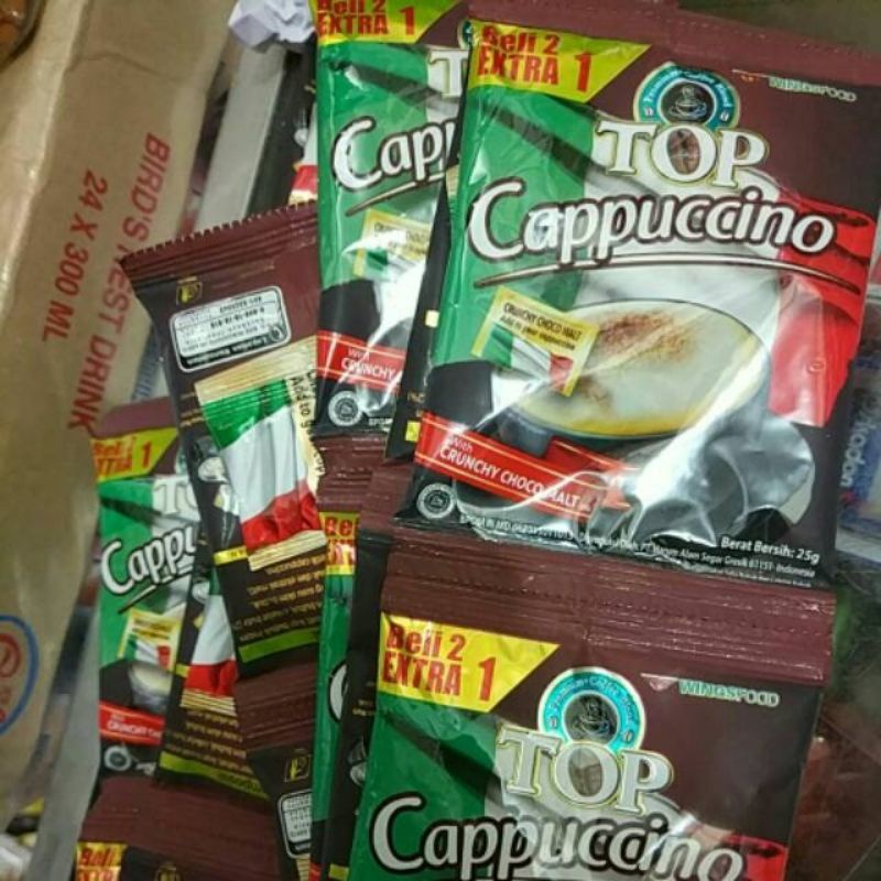 Kopi Top Cappuccino 25gr (15sachet)