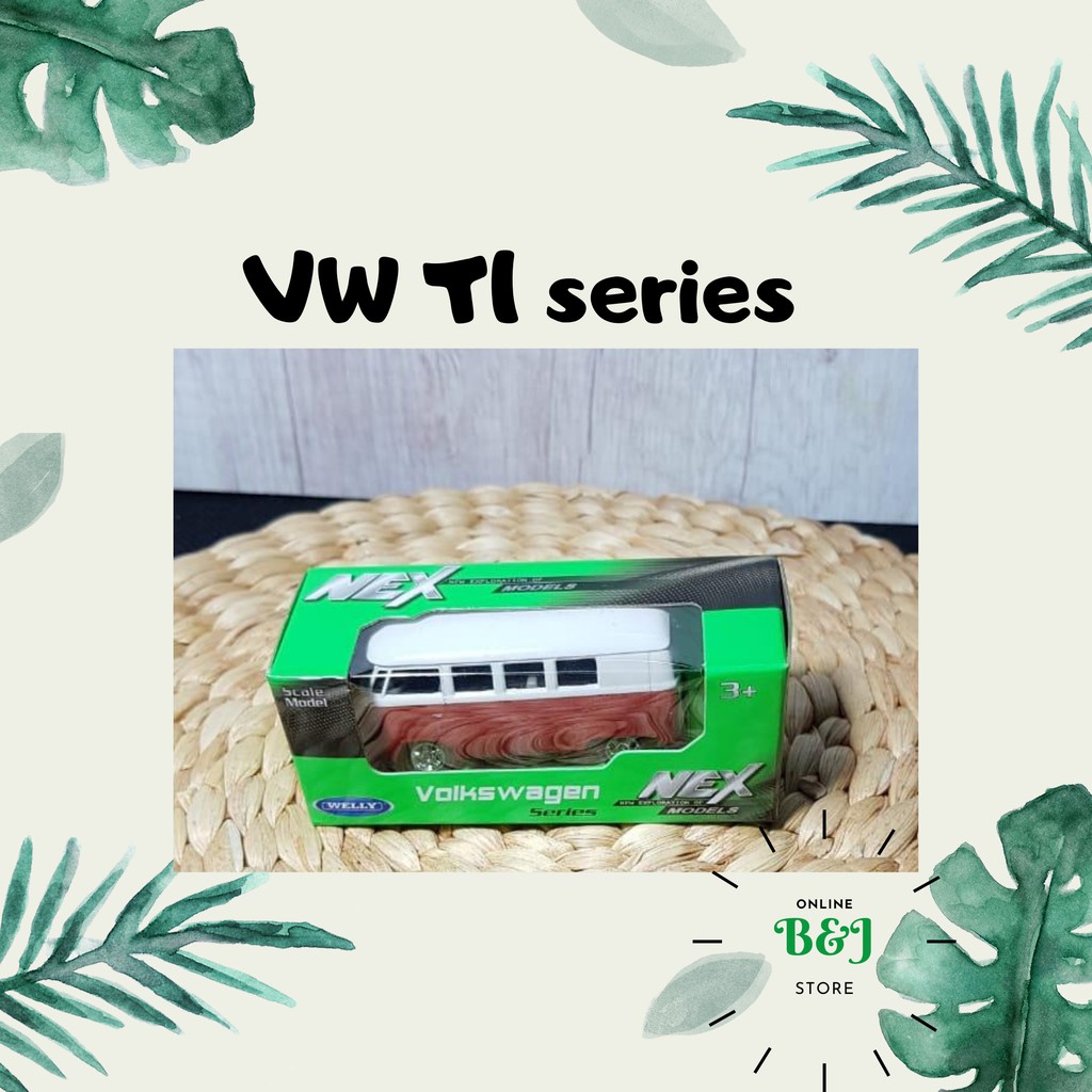 VW T2 Van / diecast / nex / mainan anak / mainan mobil / miniatur mobil import