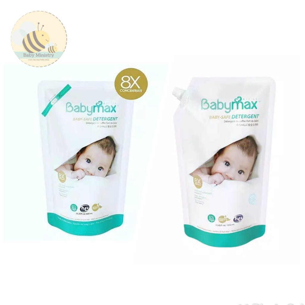 (BEST SELLER!!) Babymax Detergent Pouch Refill 680ml / Babymax Detergent Ecopack 1350ml / SABUN CUCI / baby max