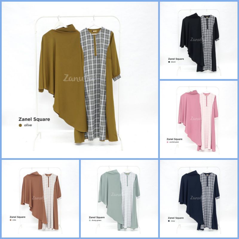 Zanel Square By ZANUBA HIJAB