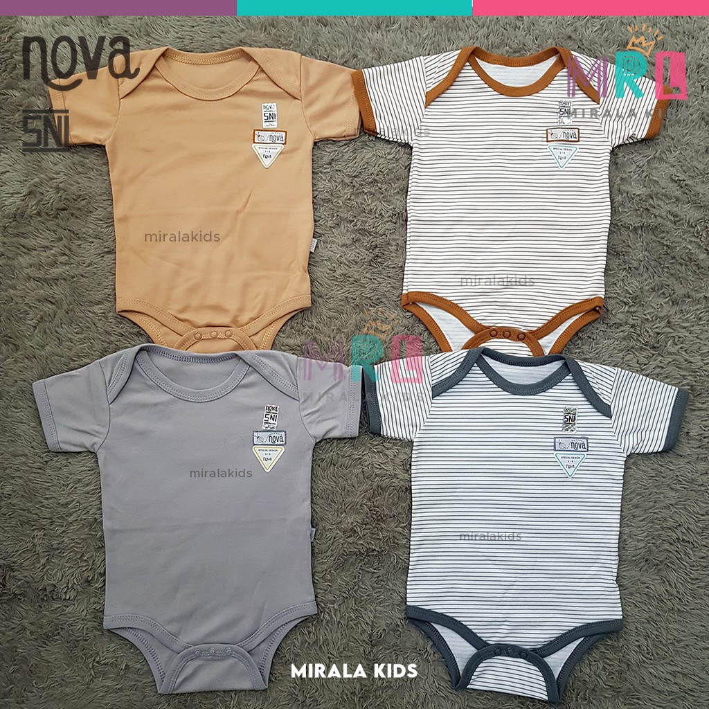 NOVA Jumper Bayi SNI - Jumper Nova Lengan Pendek Celana Segitiga