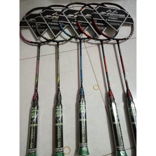 Raket JP Power Hammer 888 Original Komplit Senar + Handgrip