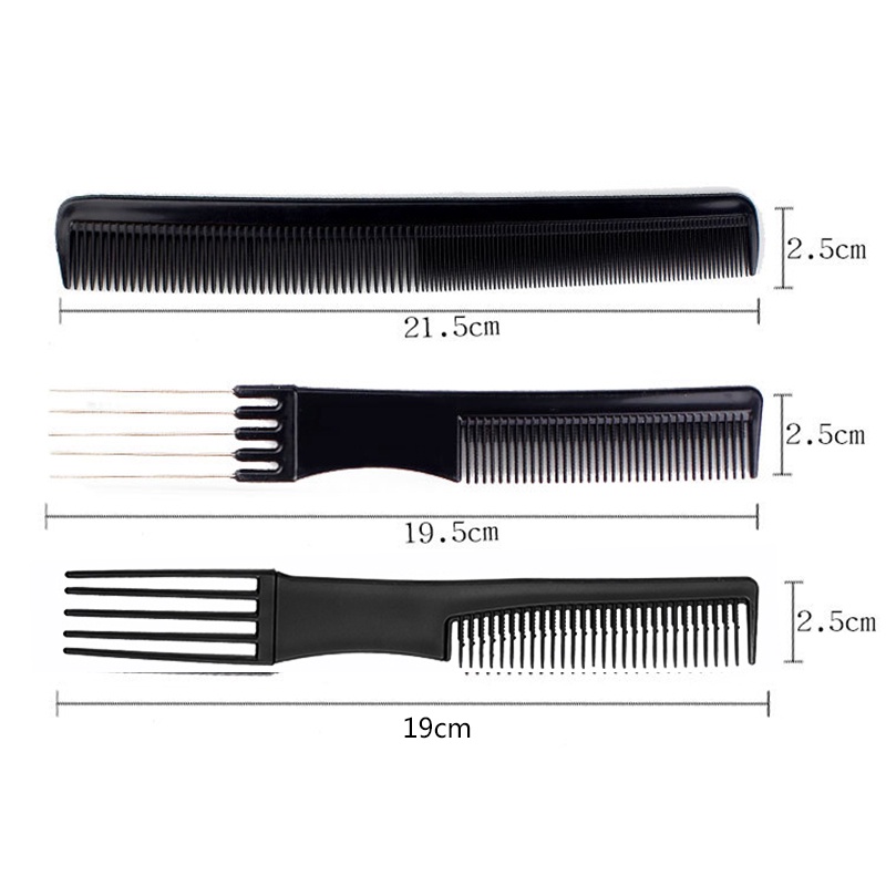 Hair Dryer Sisir Blow Rambut Sisir Semir Rambut Sisir Salon Profesional Hair Comb 1 Set 10pcs