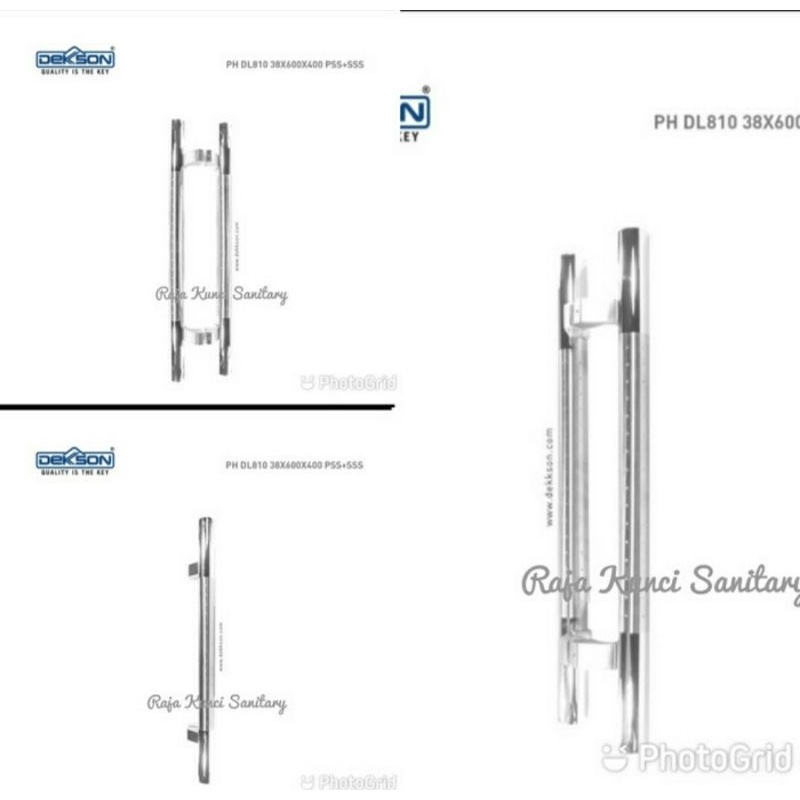 Pull Handle Dekson/Deksson PH DL810-38x600x400 PSS+SSS/Tarikan Pintu/Pull Handle Dekkson