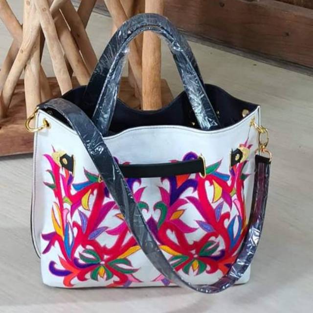 HAND BAG ETNIK SULAM TUMPAR KALIMANTAN, TAS SULAM TUMPAR ETNIK