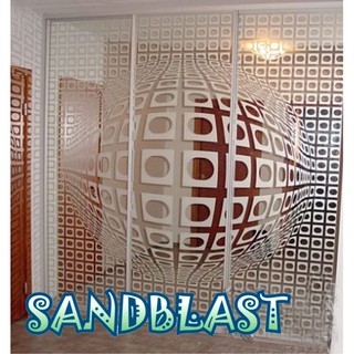 STIKER KACA SANDBLAST MOTIF CUSTOM PO GLASS STICKER STIKER KACA SANDBLAST MOTIF CUSTOM PO GLASS STICKER