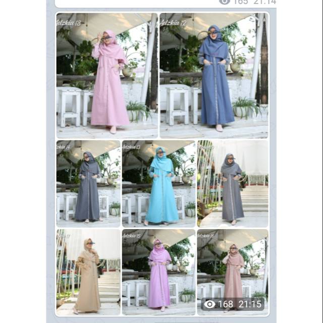 ADZKIA DRESS BY OLEA  ORIGINAL