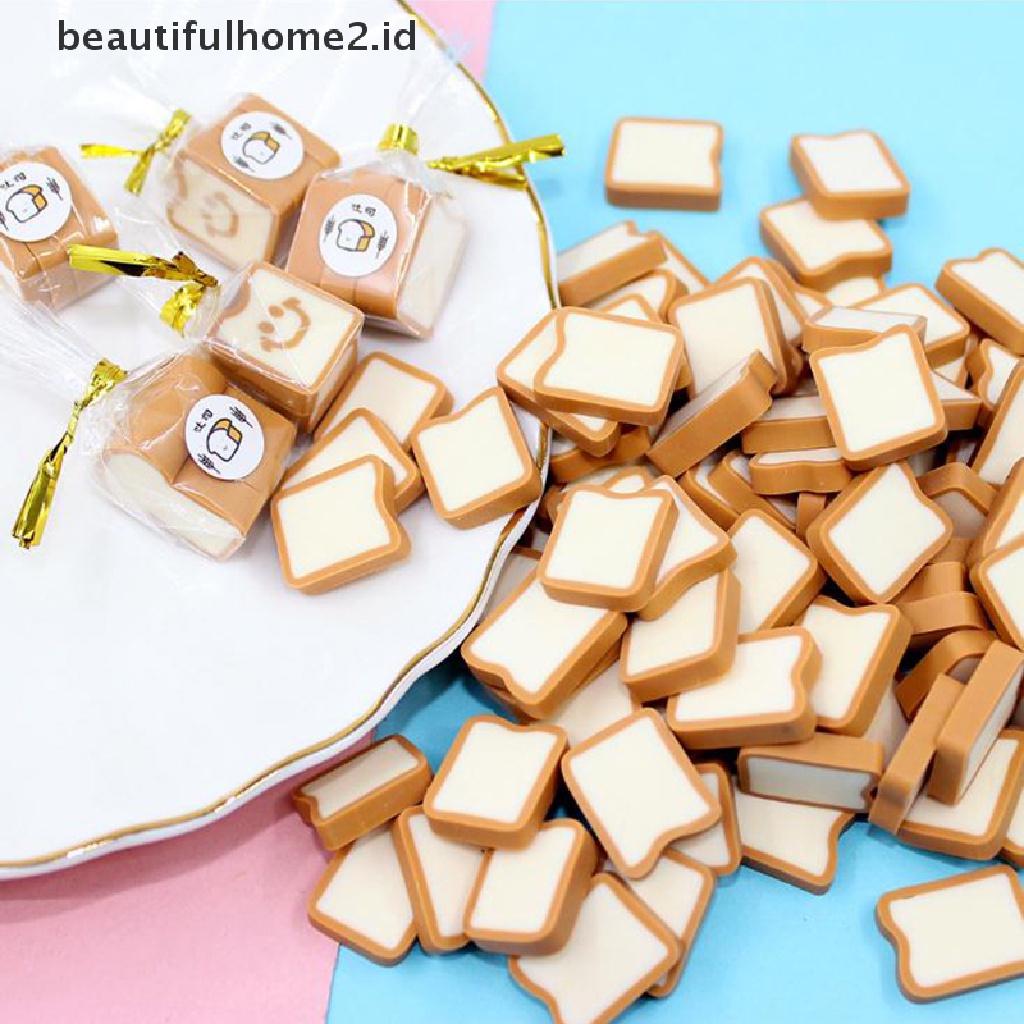 (Beautifulhome2.Id) 4pcs / Set Mainan Miniatur Roti Panggang Skala 1: 12 Untuk Aksesoris Dapur Rumah Boneka