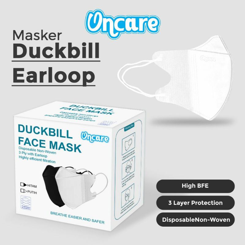 MASKER DUCKBILL GARIS CHASA ICARE ONCARE FULL SERIES PASTI ORIGINAL