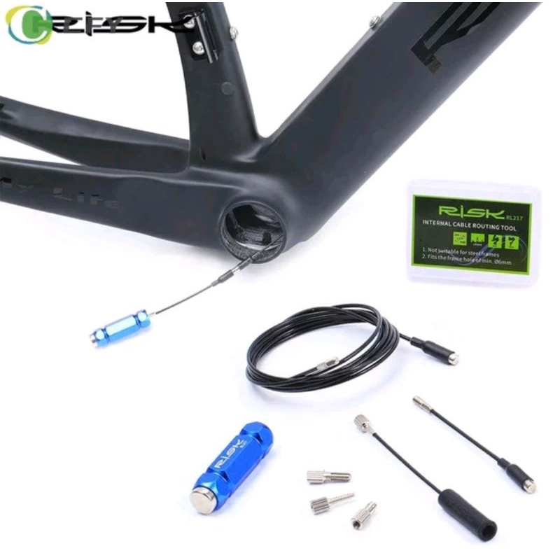 Risk RL217 Internal Cable Routing Tool . Alat Pasang Jalur Kabel Dalam Dalem Sepeda Frame Rangka alat sepeda