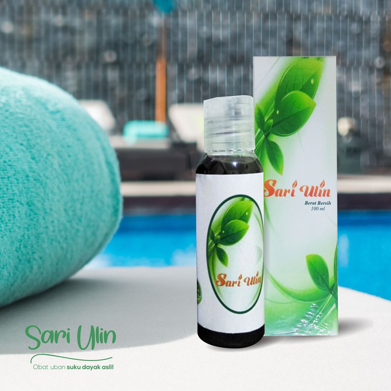 Sari Ulin minyak anti uban menghitamkan uban dengan biji ulin asli kalimantan - Sari Ulin