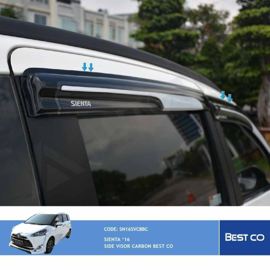 TALANG AIR TOYOTA SIENTA SIDE VISOR BEST CO