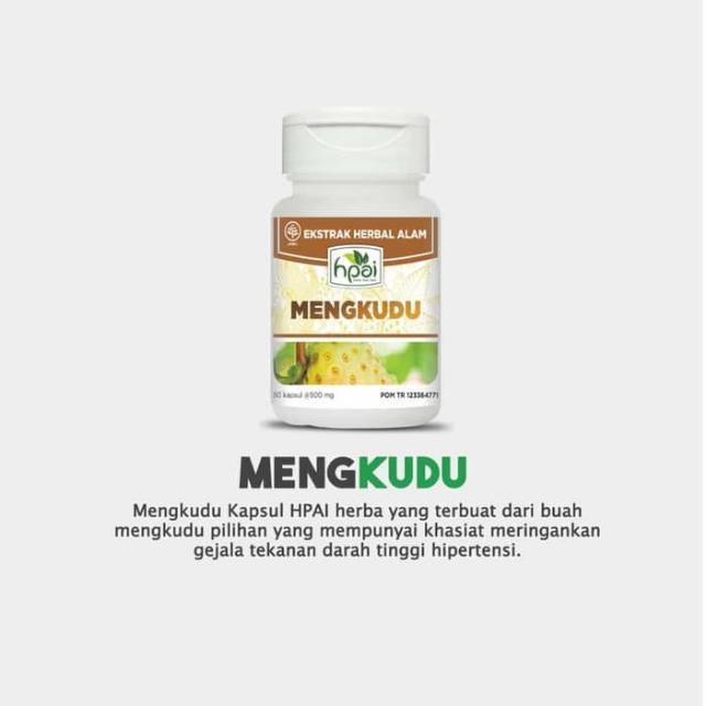 

MENGKUDU Kapsul (Hipertensi, Darah Tinggi)