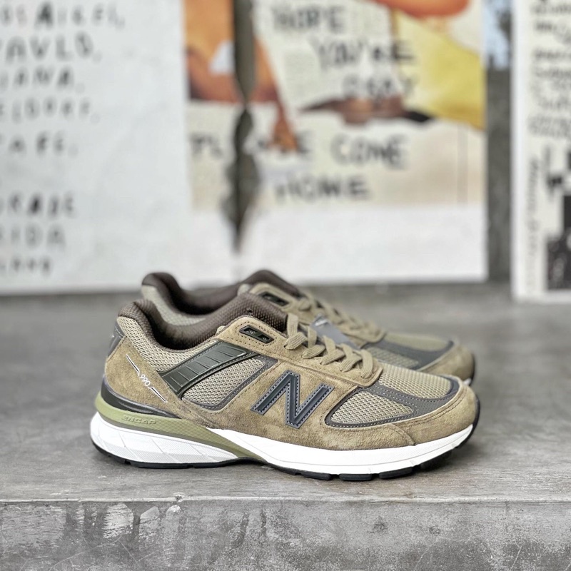 New Balance 990 V5 Olive Green Original
