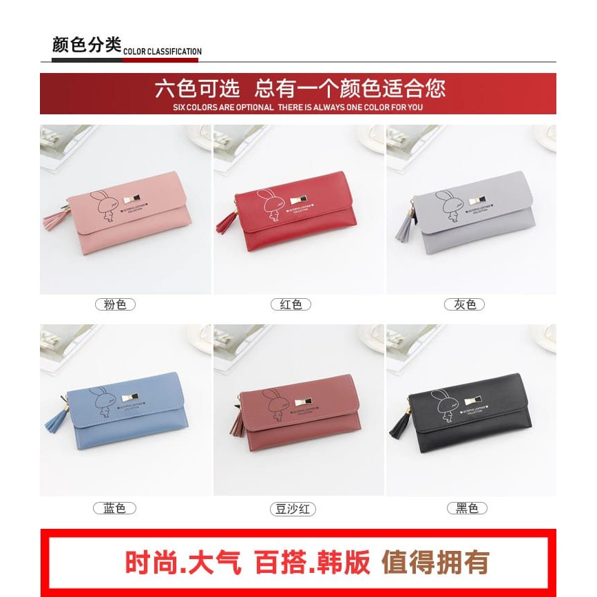 Dompet Wanita KC171 Dompet Panjang wanita dompet import wanita dompet fashion wanita real pic