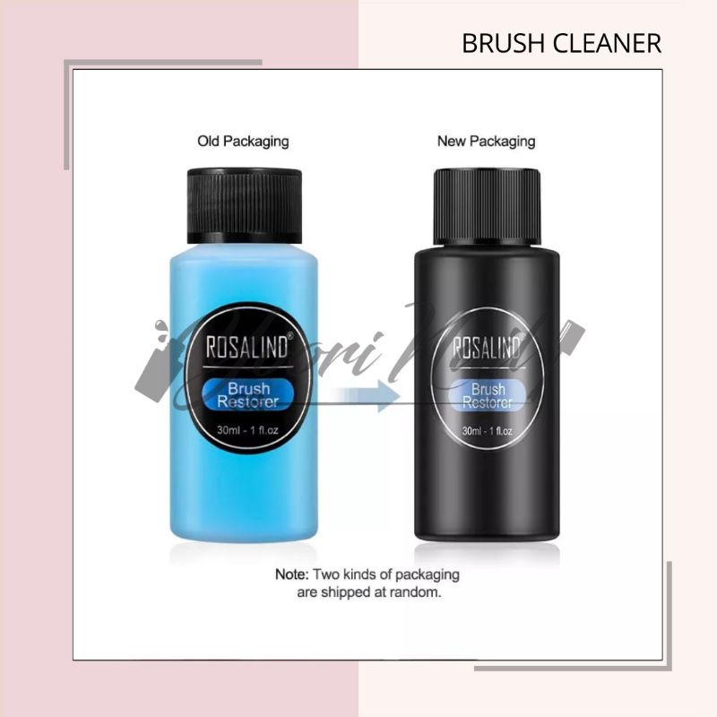 Brush cleaner cairan pembersih kuas nail art 30ml