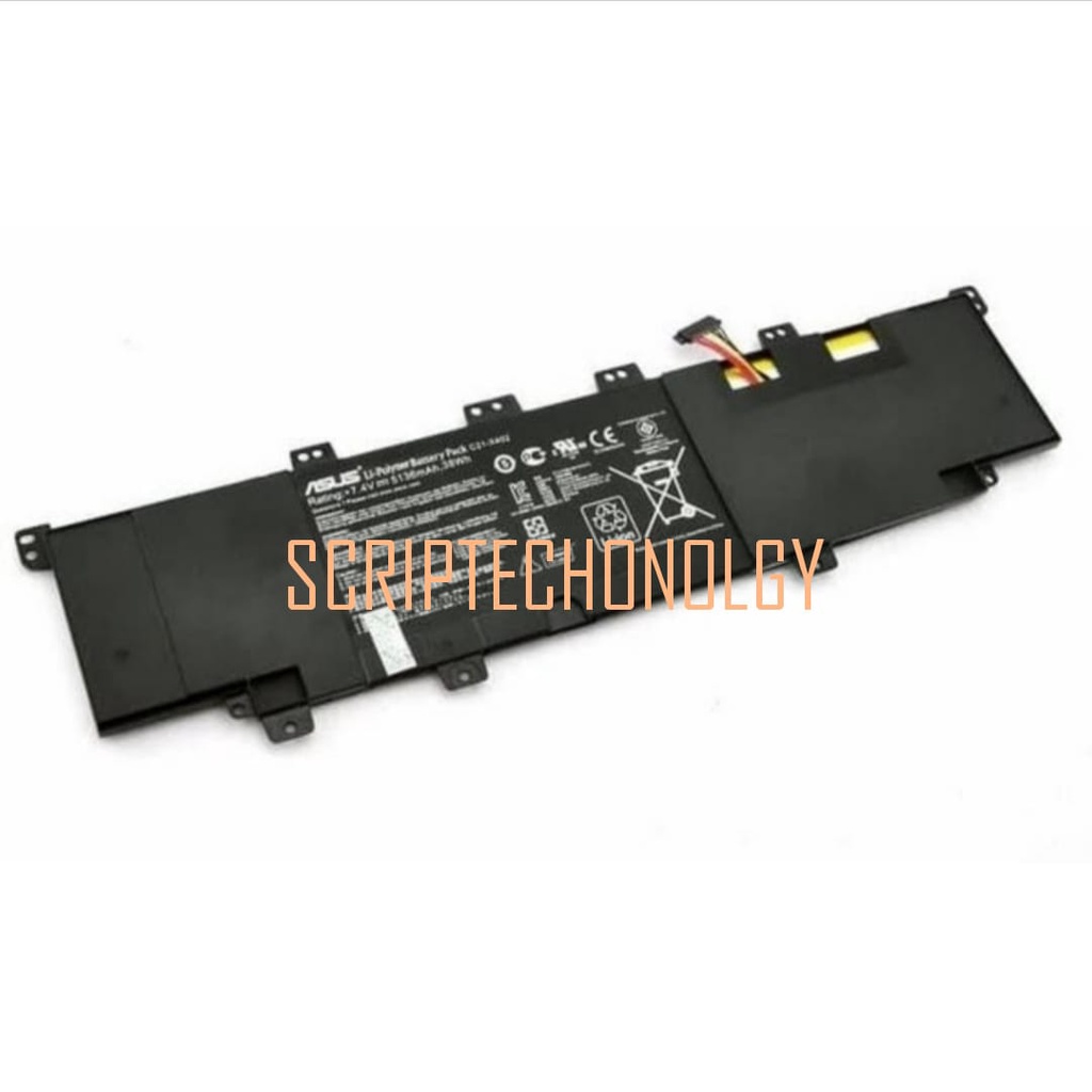 Original baterai  SC asus vivabook S400 S300 X402 C31-X402-Original batre