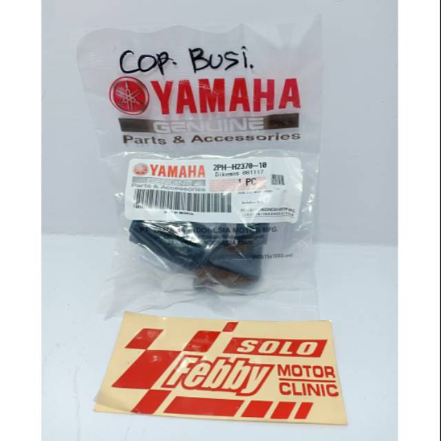 COP BUSI-KEPALA BUSI YAMAHA MIO J-MIO GT-MIO M3-MIO FINO-X RIDE-SOUL GT-GT 125 ORIGINAL KODE 2PH-H23