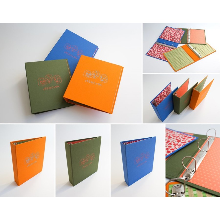 

Custom Notes Binder Hard Cover A5 2 sisi