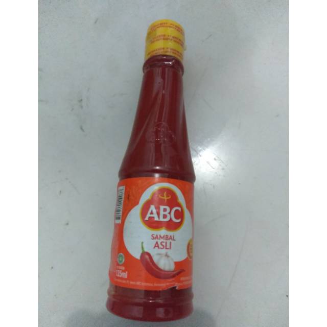 

Abc sambal Asli botol 125 gr